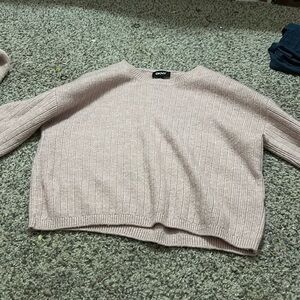 Pink sweater